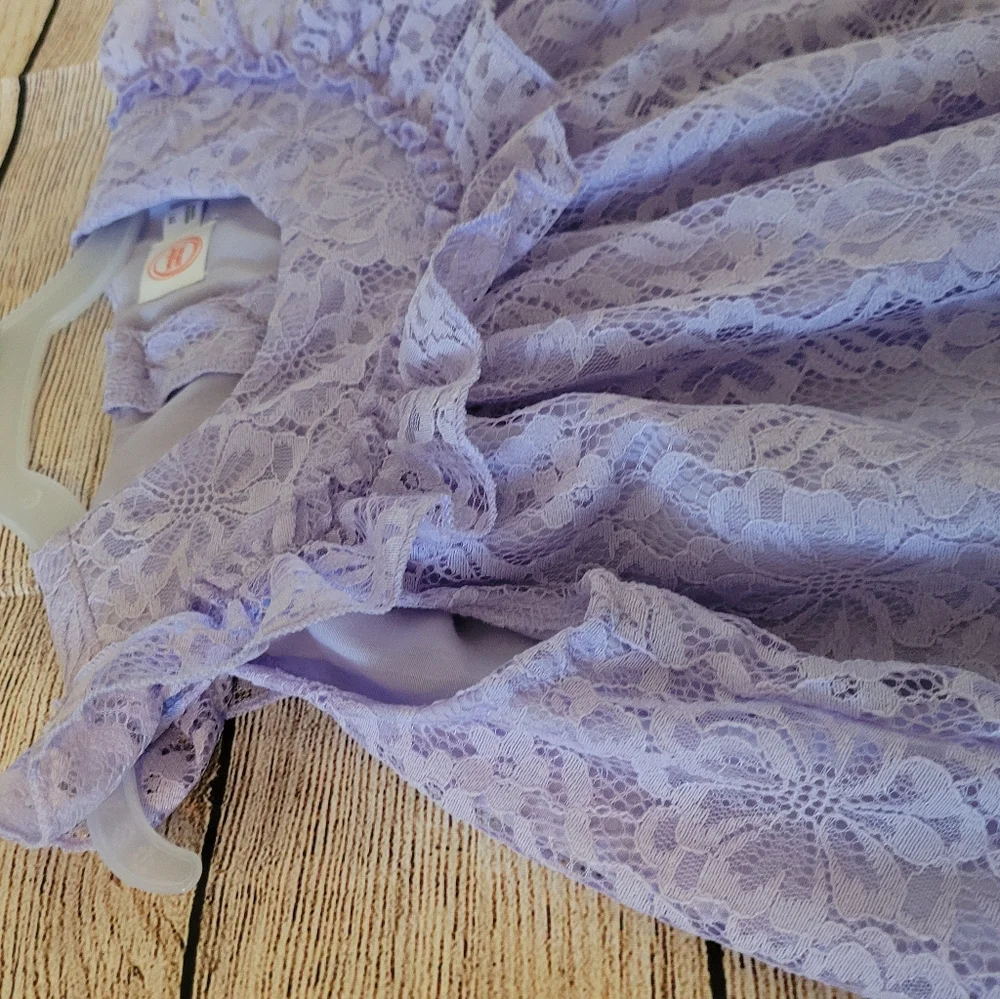 NWT Girls Spring Dress Purple ✨️ - Picture 14 of 16